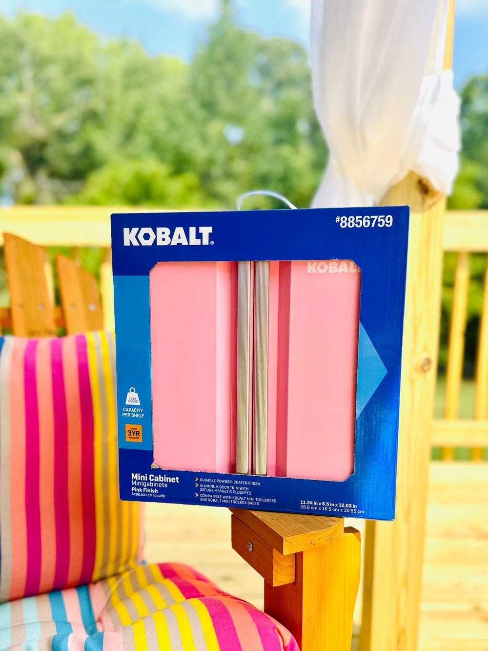 Kobalt Mini Cabinet Pink NWT - Hard to Find!